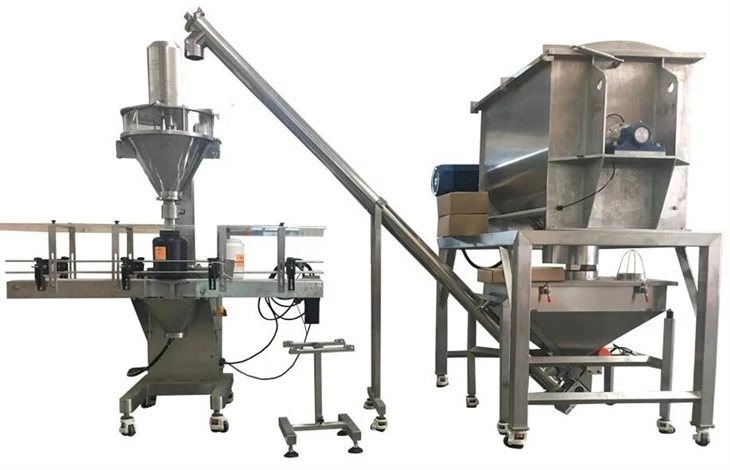 Auger Powder Filler Comes With 2 Filling Head